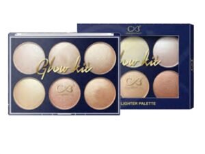 CVB glow kit highlighter palette 18 gm