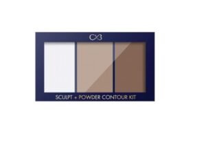 CVB 3 In 1 Kit (Sculpt + Powder Contour) Kit 16g (01)
