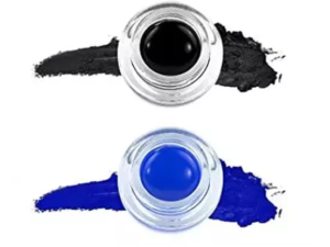 Mars Hue Gel Eyeliner with 2 Brush Set Black & Blue