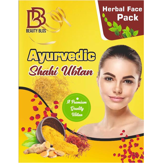 Beauty Blos Shahi Ubtan Face pack with Besan Pack of 4