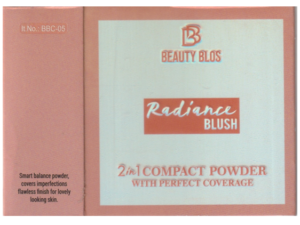 Beauty Blos Radiance BLUSH 2 in 1 Compact Powder